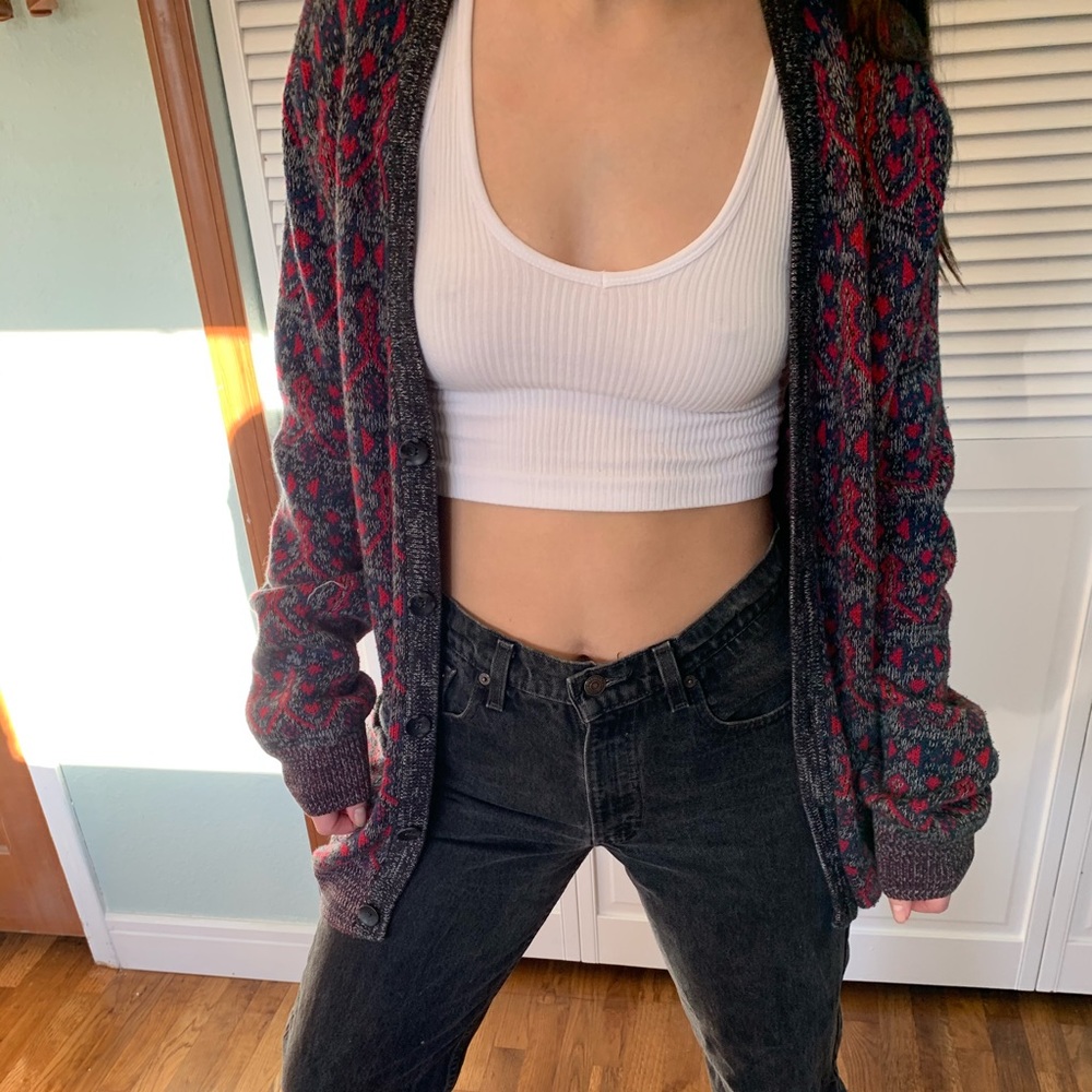 oversized urban outfitters cardigan